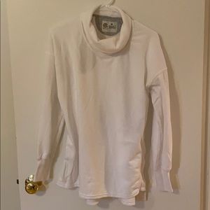 Light pink C9 cowl neck pullover